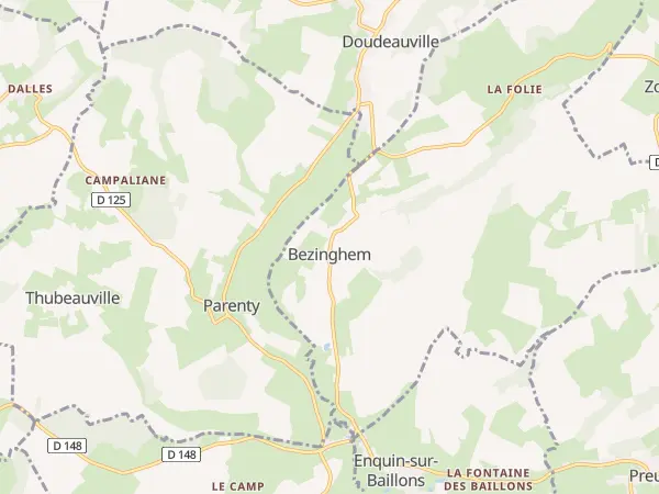 Plan de Bezinghem