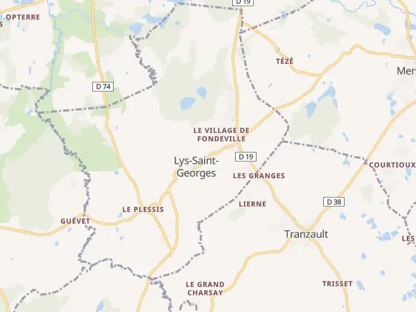 Plan de Lys-Saint-Georges