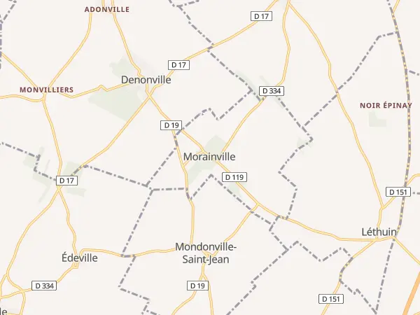 Plan de Morainville