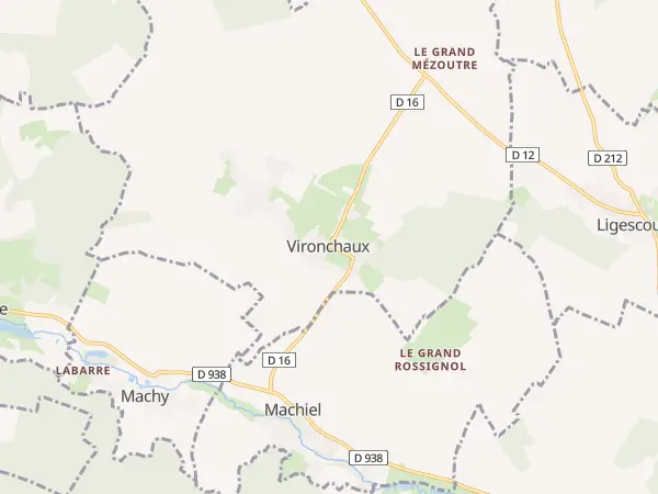 Plan de Vironchaux