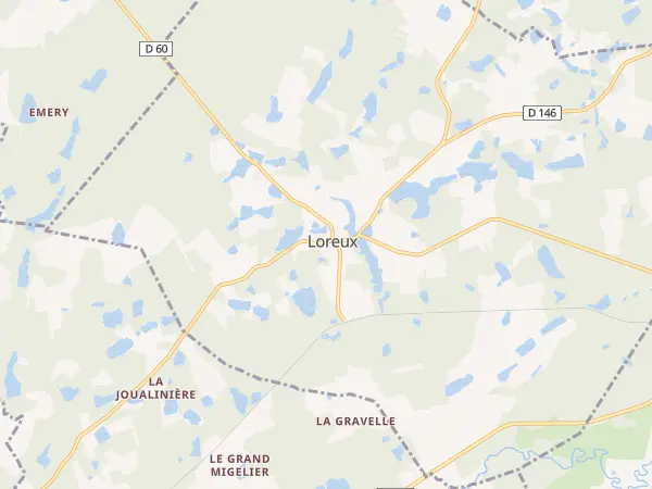 Plan de Loreux
