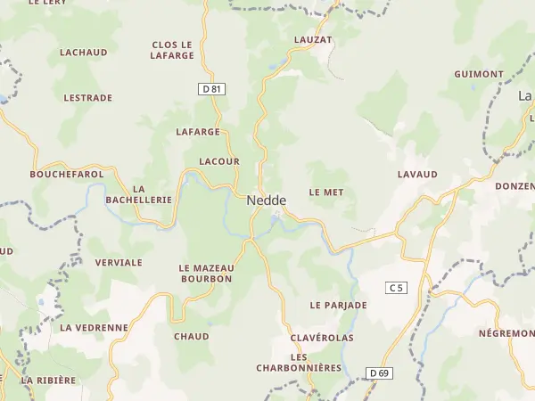 Plan de Nedde
