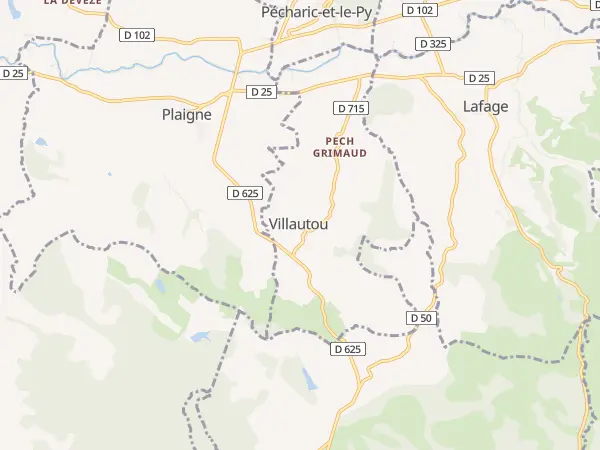 Plan de Villautou