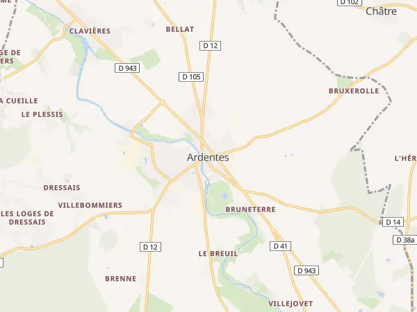 Plan de Ardentes