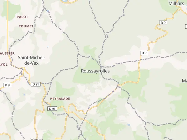 Plan de Roussayrolles