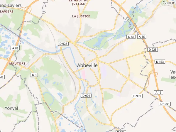 Plan de Abbeville