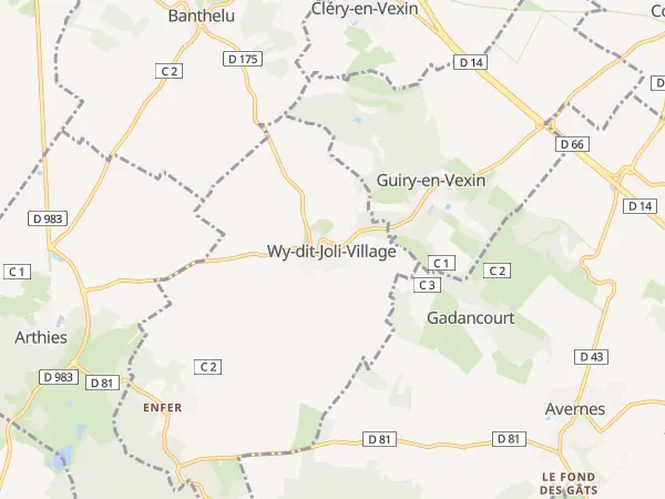 Plan de Wy-dit-Joli-Village