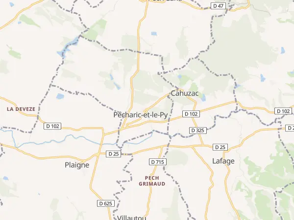 Plan de Pécharic-et-le-Py