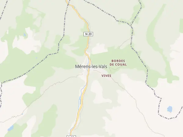 Plan de Mérens-les-Vals
