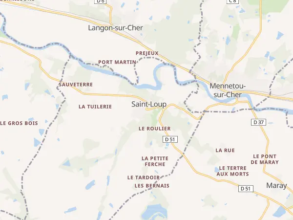 Plan de Saint-Loup