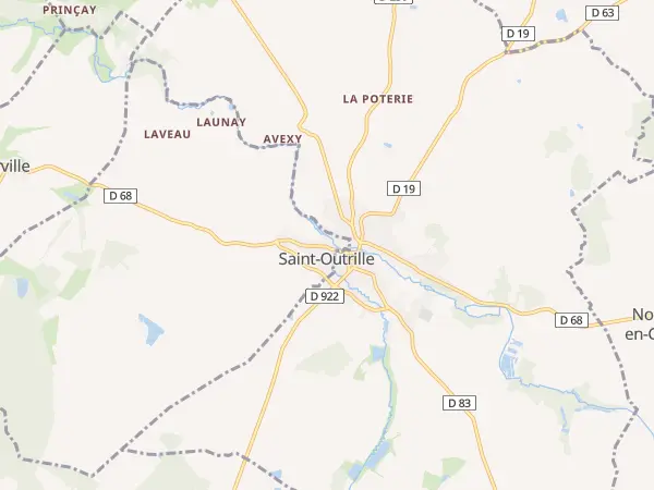 Plan de Saint-Outrille