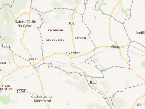 Plan du Verdier