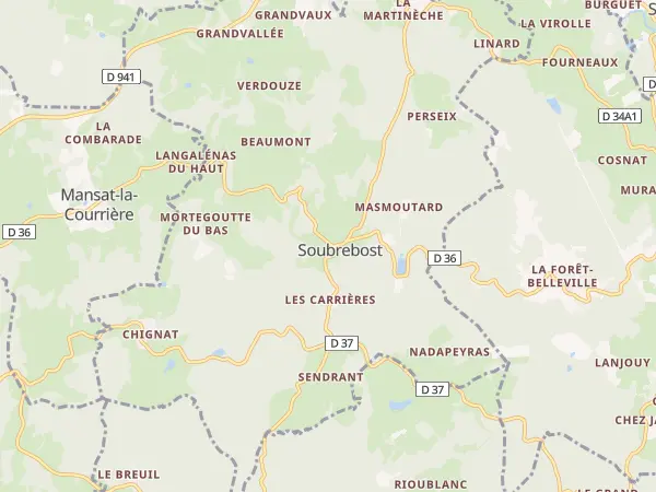 Plan de Soubrebost