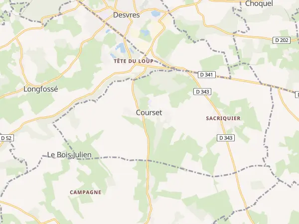 Plan de Courset