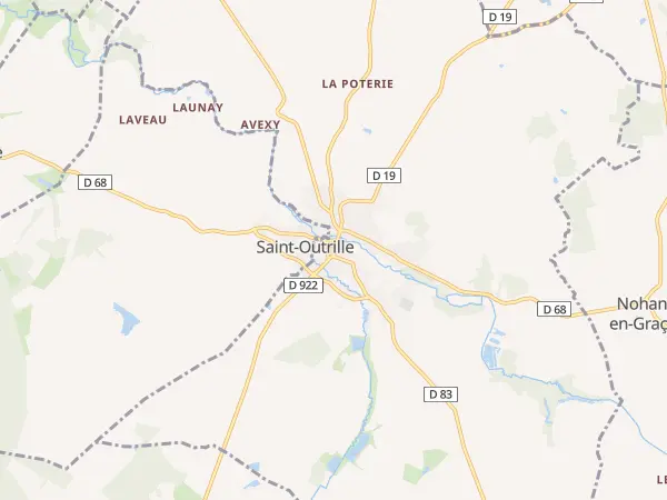 Plan de Graçay