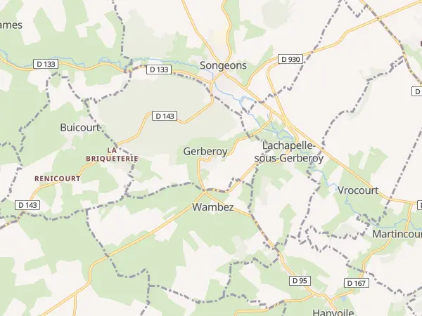 Plan de Gerberoy