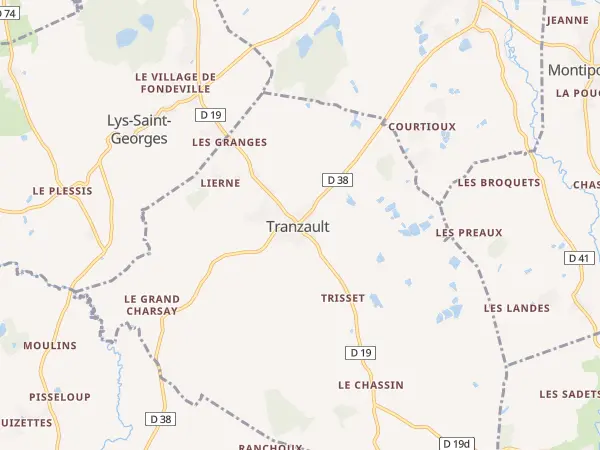 Plan de Tranzault