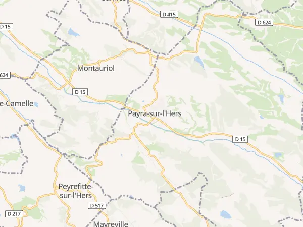 Plan de Payra-sur-l’Hers