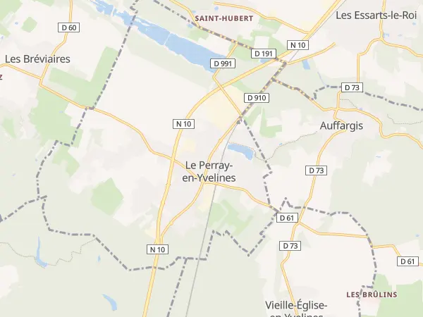 Plan du Perray-en-Yvelines