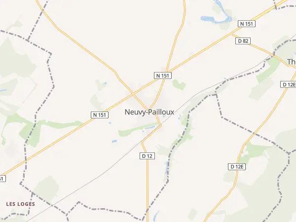 Plan de Neuvy-Pailloux
