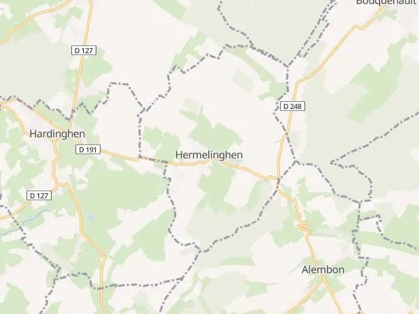 Plan de Hermelinghen