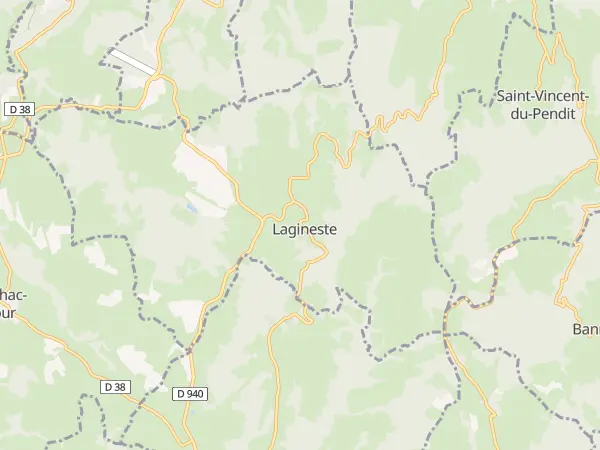 Plan de Saint-Jean-Lagineste