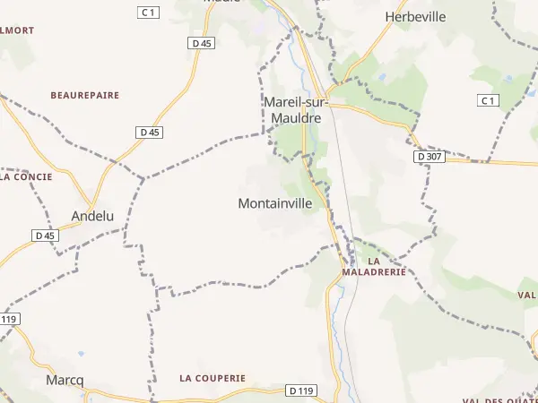 Plan de Montainville