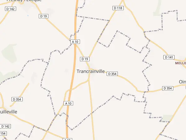 Plan de Trancrainville