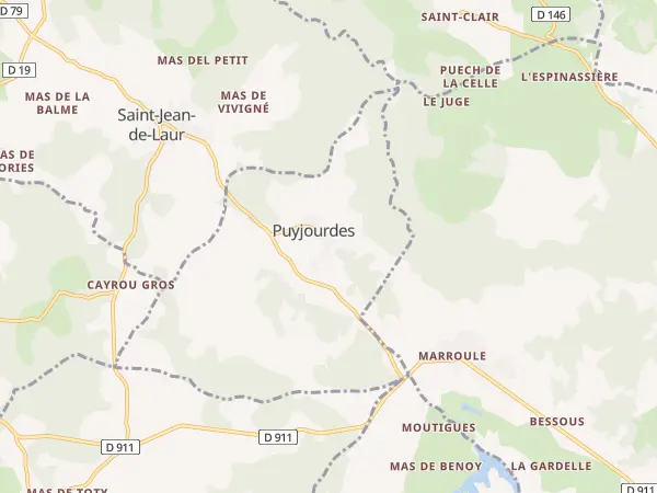 Plan de Puyjourdes