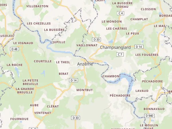 Plan de Anzême