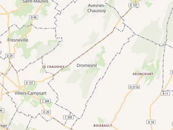 Plan de Dromesnil