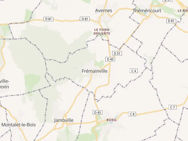 Plan de Frémainville
