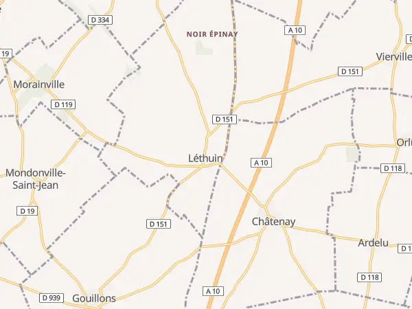 Plan de Léthuin