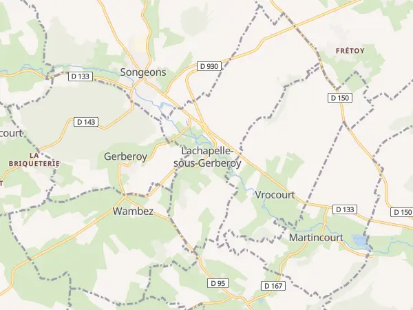 Plan de Lachapelle-sous-Gerberoy