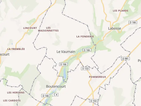 Plan du Vaumain