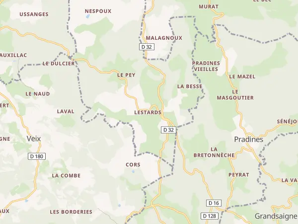 Plan de Lestards