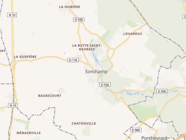 Plan de Sonchamp