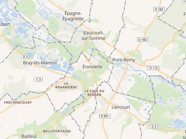 Plan de Érondelle
