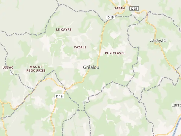 Plan de Gréalou
