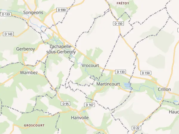 Plan de Vrocourt