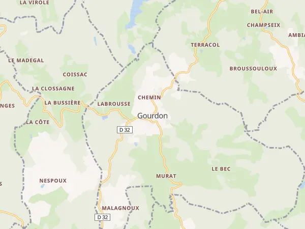 Plan de Gourdon-Murat