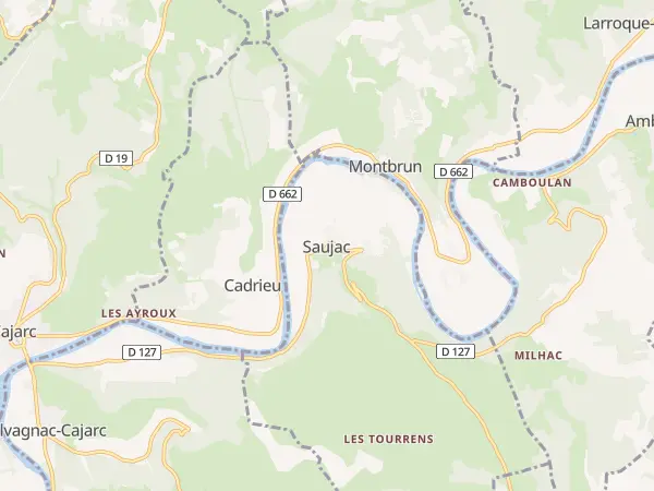 Plan de Saujac