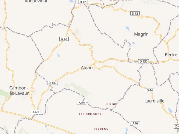 Plan de Algans