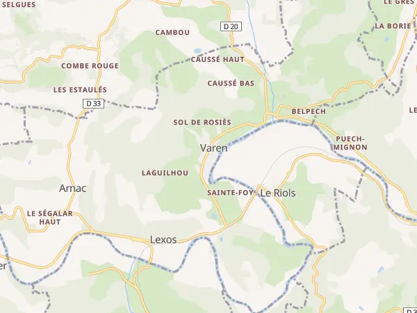 Plan de Varen