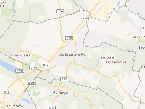 Plan des Essarts-le-Roi