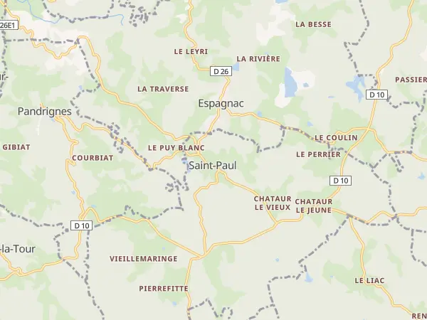 Plan de Saint-Paul