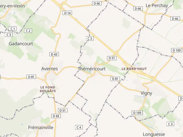 Plan de Théméricourt