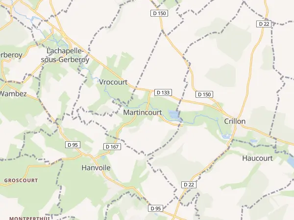 Plan de Martincourt
