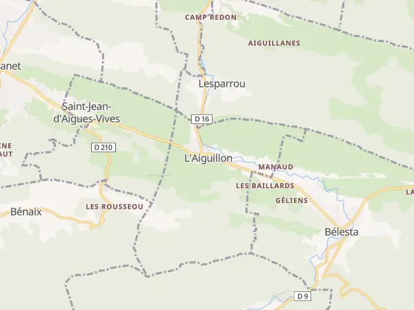 Plan de L’Aiguillon