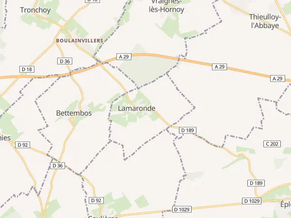 Plan de Lamaronde
